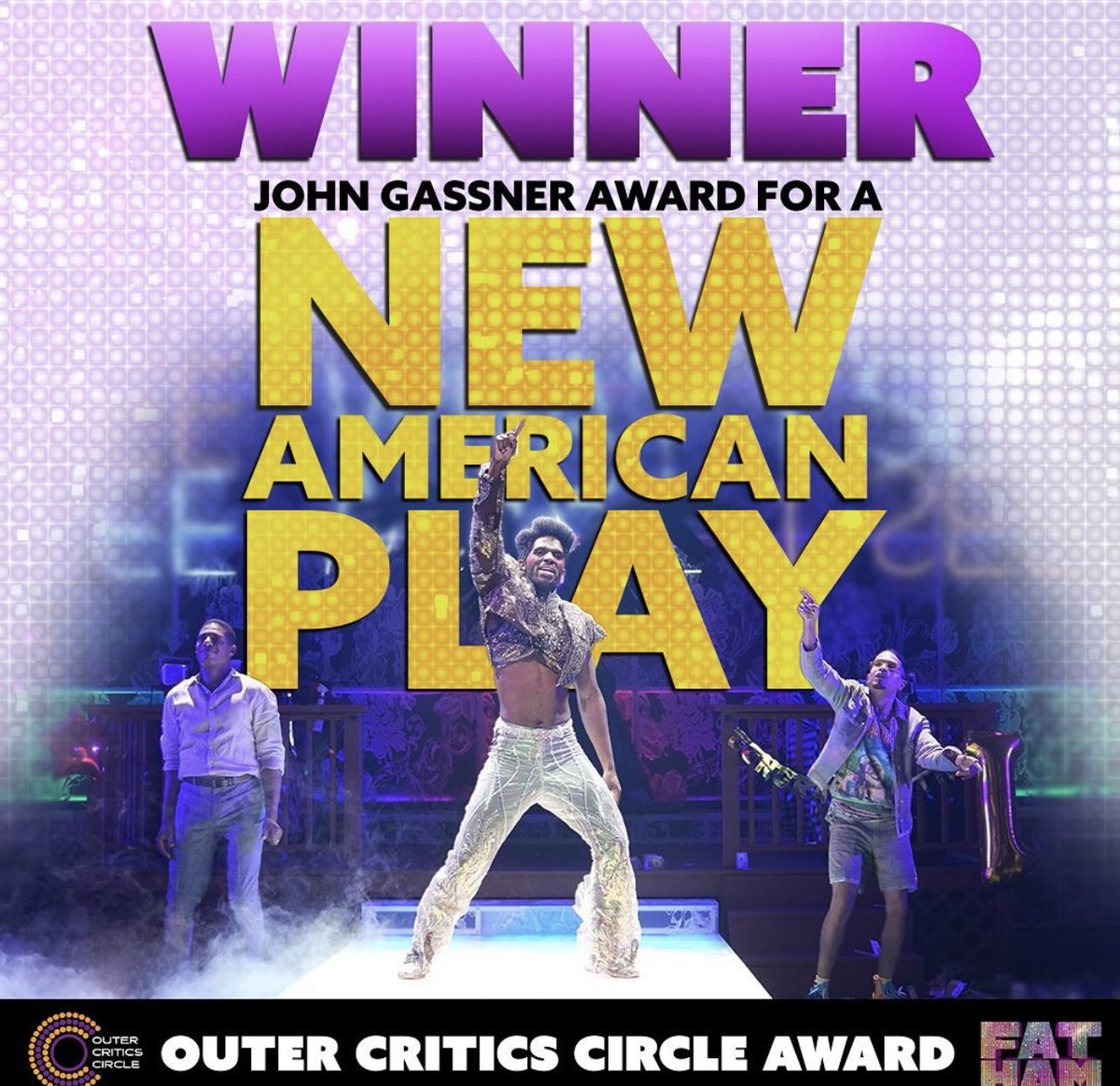 This #JUICY Broadway show is on fire 🤩🥳🥰 Congratulations to @jwijames and our #HAMILY on receiving the 2023 John Gassner Award for a New American Play! Join us at the cookout and get your tickets via the #linkinbio