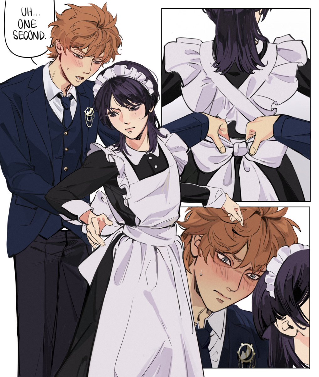 _sonagee's tweet photo. #chiscara master’s son &amp; maid au https://t.co/r1HjYgxED4