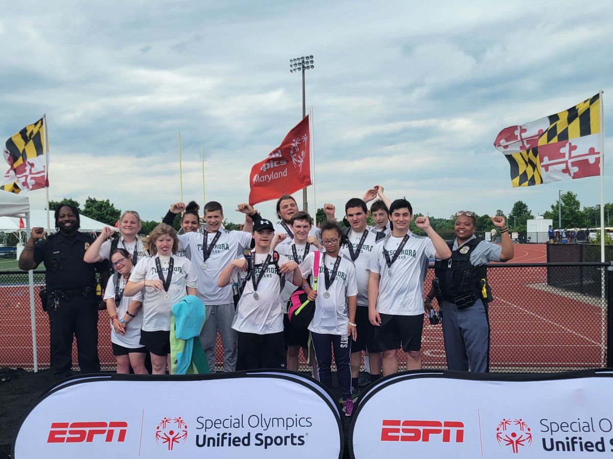 Congratulations to our Unified Track team on their 2nd place finish in states today! #specialolympicsmd 
<a href="/SpecialOlympics/">Special Olympics</a> 
<a href="/FCPSMaryland/">FCPS-MD</a>