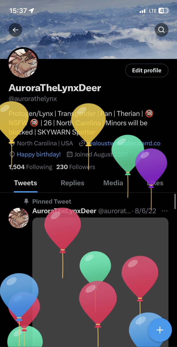 aurorathelynx's tweet photo. Woof https://t.co/OQxwLDefbb