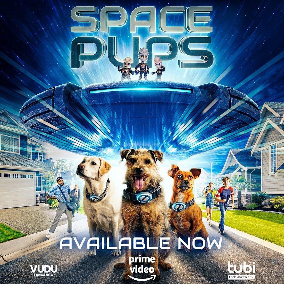 Where can you find out where the film I recently produced is streaming?  Spacepups.com is where!