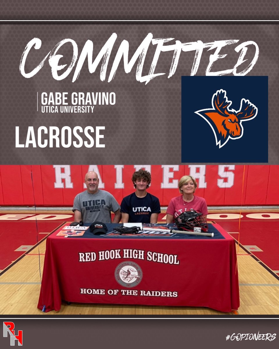 RH_Athletics's tweet photo. Congrats Gabe!  @rhcsd @RedHookSeniorHS @RH_varsityclub @RedHookLacrosse  @Utica_Pioneers https://t.co/IBoShZaCJg