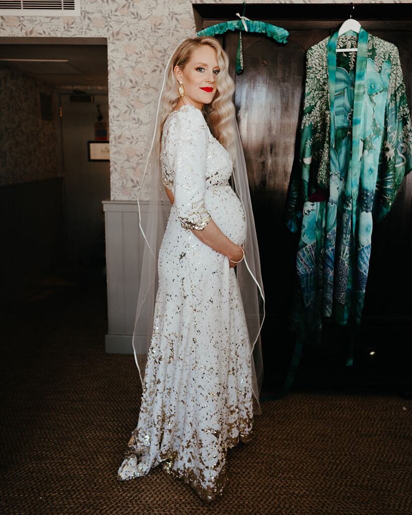Sara, last summer, absolutely glowing ☀️❤️ Loved her dress. Loved her red lip. Loved her hair. Loved her look entirely.
.
Wedding Planner: @devinebride ™️🙋🏼‍♀️
Venue: @21soho.sq
Photographer: @thenaomijane
HMU: Emily + Laura @portraitsbridal
Caterer: <a href="/ma/">Mike Andrews</a>… instagr.am/p/CsUMMfttEua/