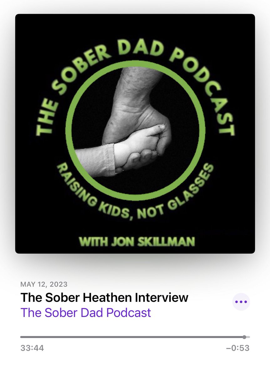1stYearSober's tweet image. Fantastic podcast @soberdadpod &amp;amp; @thesoberheathen 

I highly recommend.

Make sure you follow both and check this out when you have time because I found a lot of relatable parts to both of their stories!

#RecoveryPosse #soberpodcast #sobriety