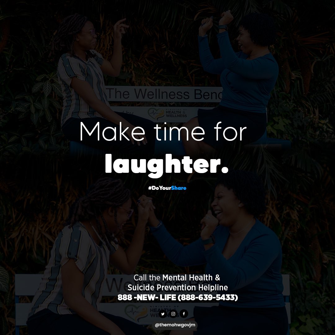 themohwgovjm's tweet image. Laughter is free therapy. Find something to laugh about today. #TimeoutTuesday #DoYourShare