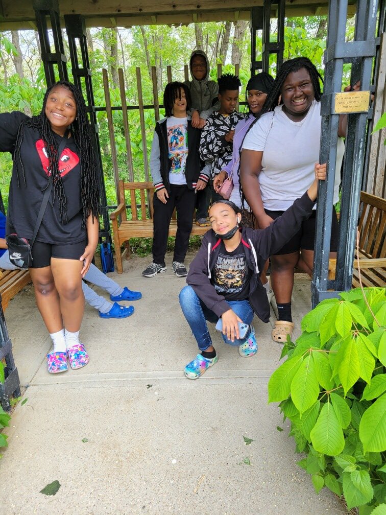 Team 7A went to Lauritzen Gardens/Kenefick Park today. The kids said they really enjoyed the beautiful flowers, animals and weather! #KSTMproud #OPSProud
