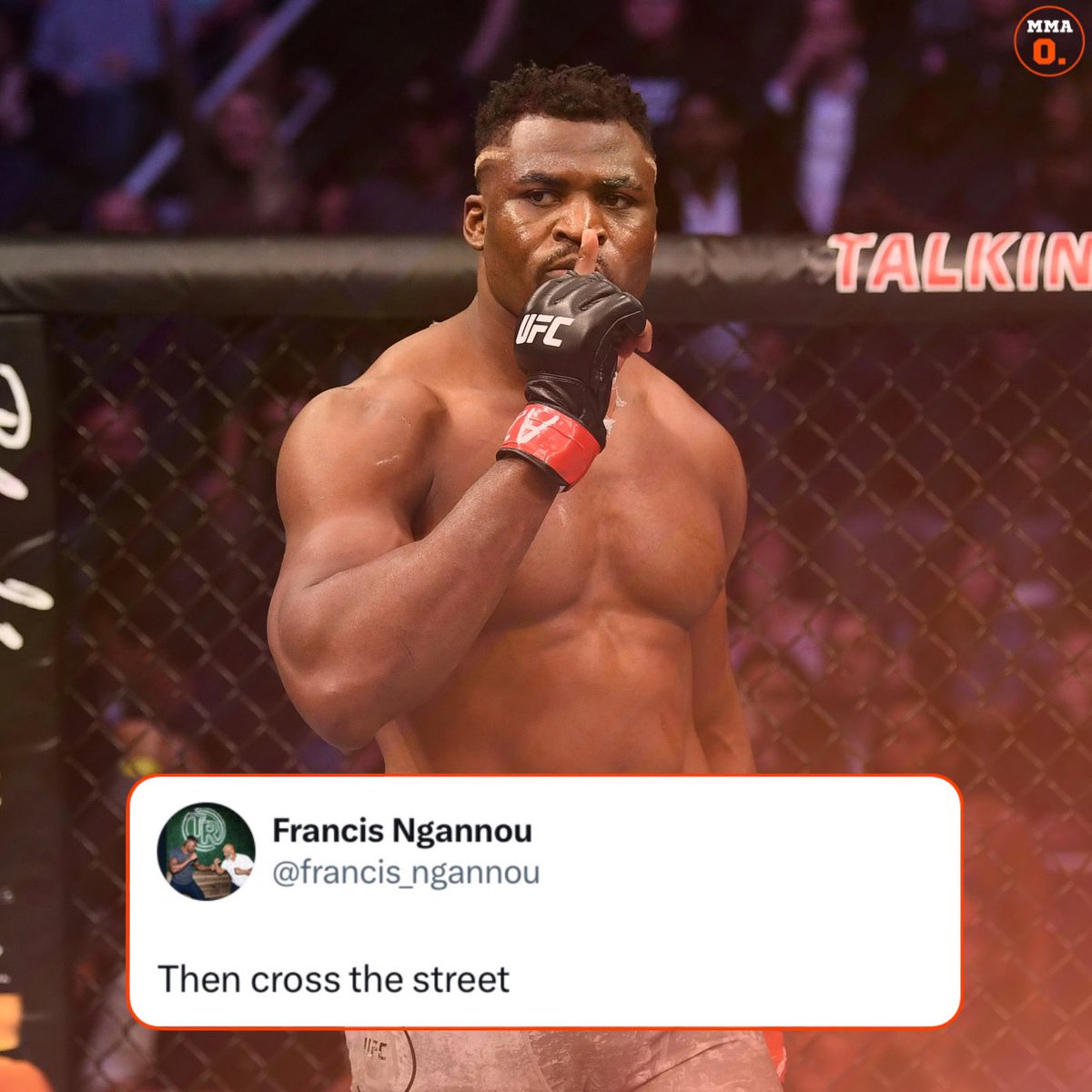 mma_orbit's tweet photo. Ngannou responds to Jon Jones 😳 https://t.co/lRg2QegIau