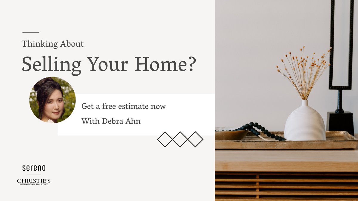 debra_ahn's tweet photo. Want to know how much your home is worth? Find out now - Don't wait another day! 🗓️

Debra Ahn
Christie's International Real Estate Sereno
debra@sereno.com
(650) 576-4500
https://t.co/fQ7iKOb2IW
DRE# 01702785 https://t.co/2MmxtNye1C https://t.co/1gKIAFW9Ed