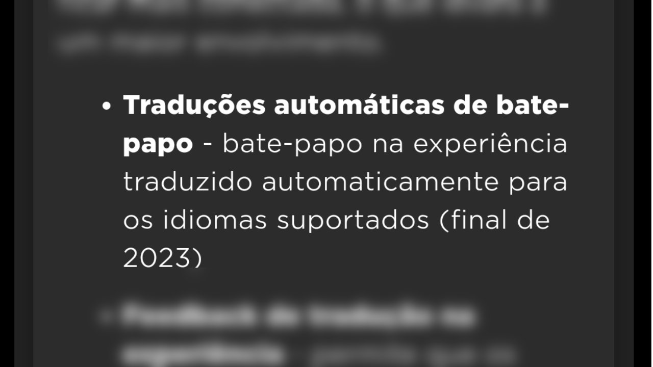 RTC em português on X: NOTÍCIA: O Roblox agora tem tradução e suporte para mais uma língua na plataforma, o Indonésio! 🌐🇮🇩 O Indonésio é a 11ª língua a ter tradução