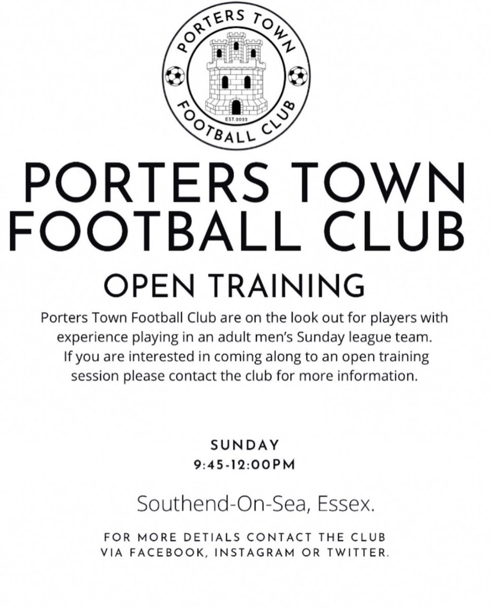 Porters Town FC (@porterstownfc) on Twitter photo 