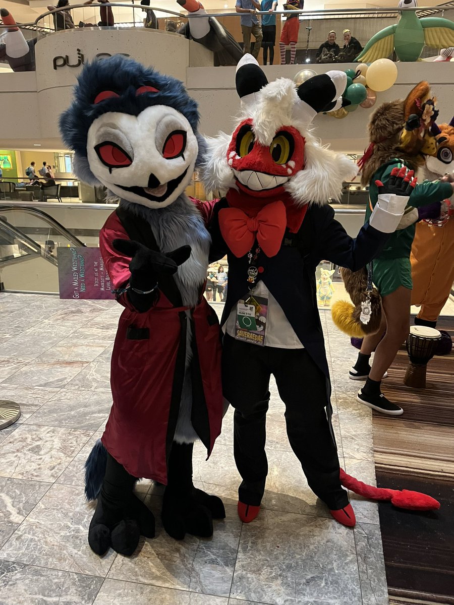 LockheedSkonk's tweet photo. Going through the few photos I got at #FWA2023! 
@RyePony 
@sunnydancer_fur 
(Not sure who Stolas and Moxie were!)
@SunsetYeen @zenithyena https://t.co/Rp108HrBMn