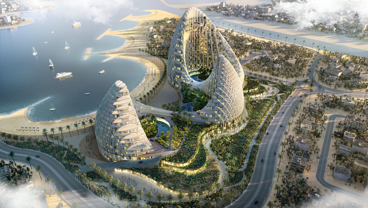 thtweets's tweet photo. 🚀GM!🚀Check out a futuristic internal exercise, that merges our unique vision and vast archviz experience to redefine hospitality and present a glimpse into the future #future #concept #CGI https://t.co/3e6nDPNihE