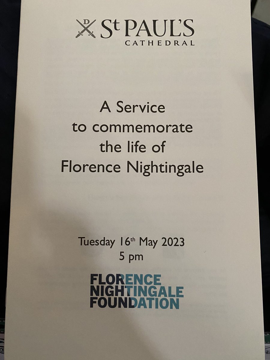 Wonderful service at St Paul’s Cathedral, very emotional and so proud to have been able to see all fellow Nurses, both civil and military. Treasured memories made shared with a friend who has been nursing 53 years #fnf #qni #extraordinaryqn