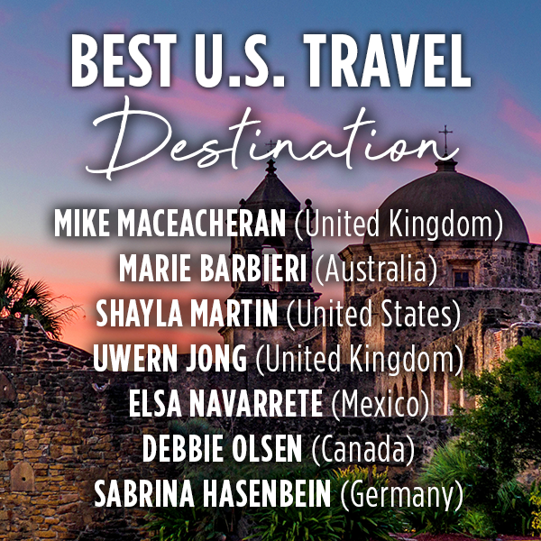 ustravelipw's tweet photo. As we near #ipw23 we're thrilled to announce this year's impressive slate of finalists for the 15th annual Travel Writer Awards. We look forward to announcing this year's winners live at U.S. Travel's IPW in San Antonio next week! https://t.co/Wr4RbVmgLh
