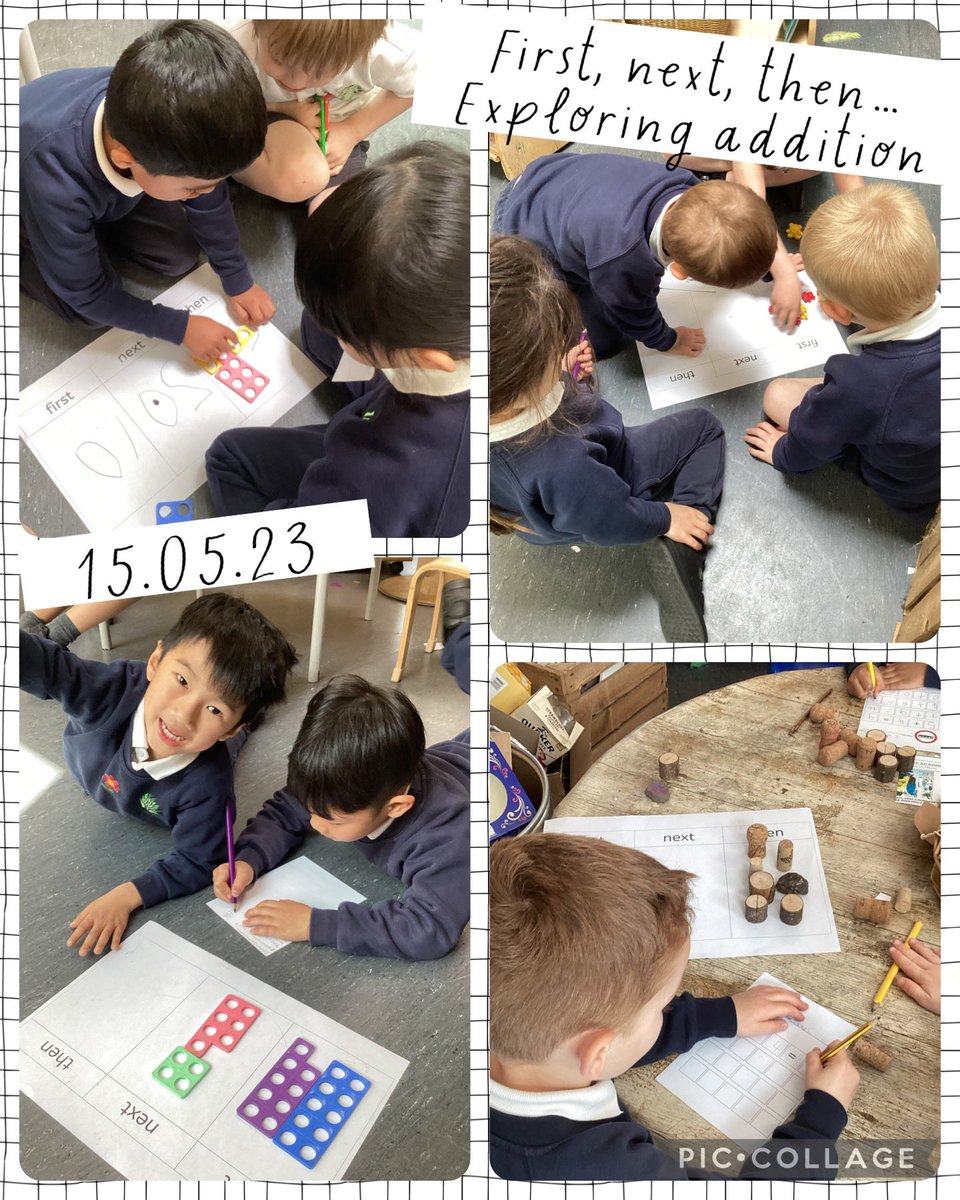 Some fab teamwork on show when writing our number sentences! #wearebrightfutures <a href="/limetreepa/">Lime Tree Academy</a> #ltpamaths #eyfsmaths