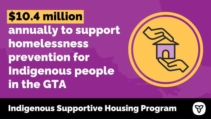 Aris_Babikian's tweet photo. Ontario is providing nearly $700 million in homelessness prevention funding annually – including almost $10.4 million each year to support Indigenous people in the GTA.
Details: https://t.co/YFDys3adgq

#ScarboroughAgincourt #ONPoli #ScarbTo #scmirror #scarborough https://t.co/jVRsh6oNe7