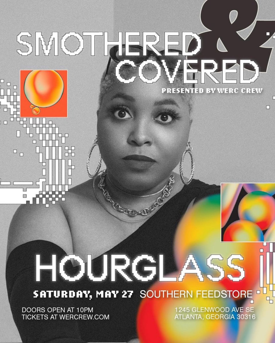 TiasTop5's tweet photo. @djhourglass hot off of her @everydayppl set!! 🔥 Catch her at Smothered &amp; Covered on May 27th!

$10 tickets still on sale! Buy yours TODAY! 🎟️ https://t.co/4o68McZQap https://t.co/teUdOi8HCT