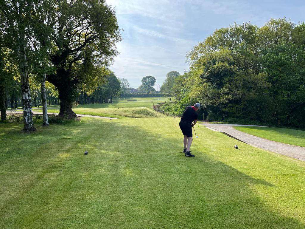 The new 4th tee in action for the first time in last Sundays Mens Comp. Looking awesome 😎
