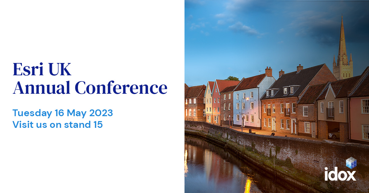 Idoxgroup's tweet photo. Visit us today on stand 15 @esriuk annual conference where our expert team are on hand to discuss our Esri recommended alternative to LocatorHub for optimising and maintaining up-to-date address and meter data.
#EsriUKAC #GIS #LocatorHub #addressmanagement https://t.co/db21HfVjpt