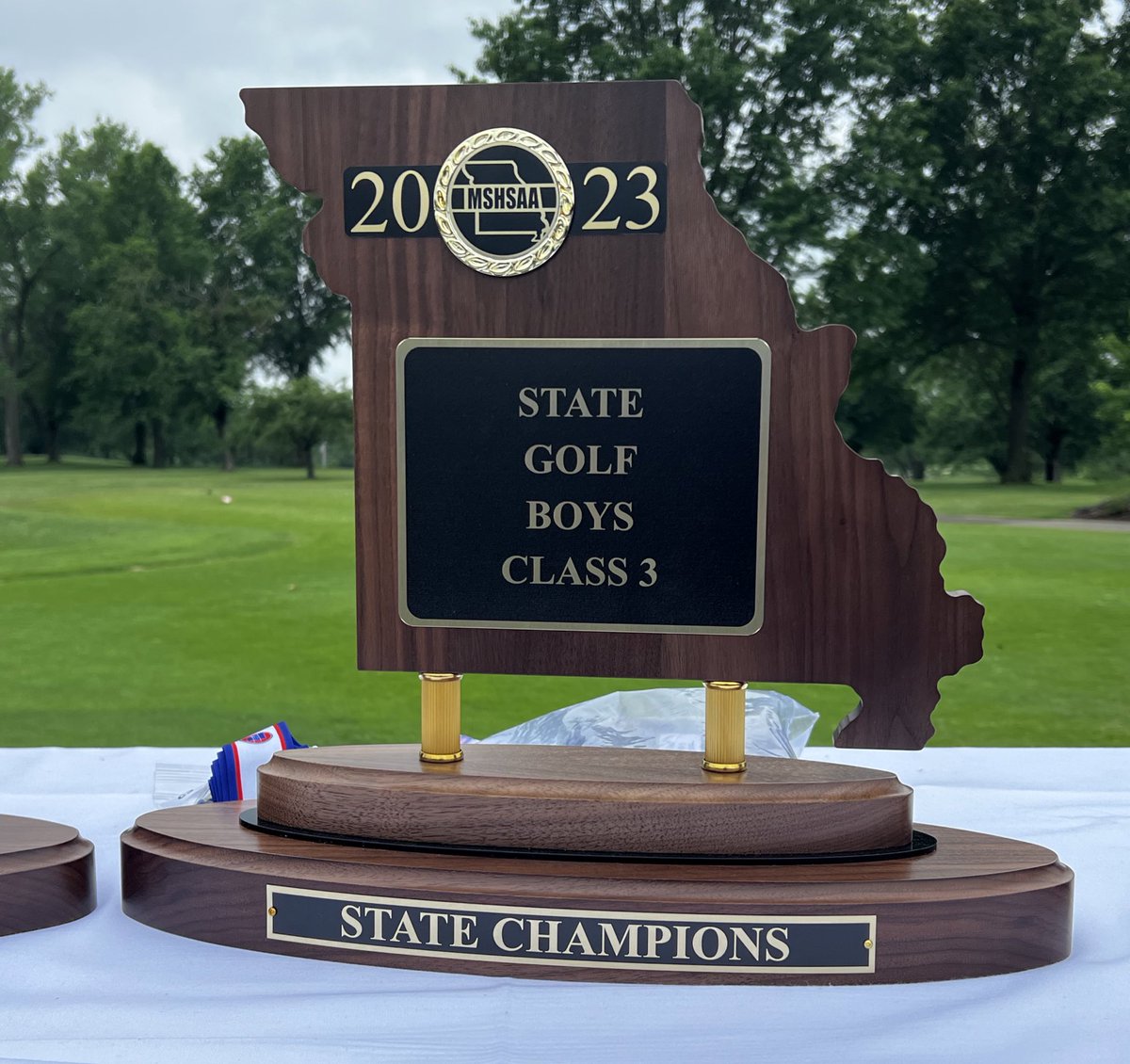 Chris Roush (@chrisrroush) on Twitter photo Two state titles coming back to Bishop LeBlond High School tonight.
The Golden Eagles win the Class 3 state golf tournament and Timothy Johnston is the Class 3 individual state champion. <a href="/mgirres14/">Mitchell Girres</a> <a href="/LB_Golf/">LeBlond Golf</a> <a href="/LeBlondEagles/">Bishop LeBlond High School</a> Two state titles coming back to Bishop LeBlond High School tonight.
The Golden Eagles win the Class 3 state golf tournament and Timothy Johnston is the Class 3 individual state champion. <a href="/mgirres14/">Mitchell Girres</a> <a href="/LB_Golf/">LeBlond Golf</a> <a href="/LeBlondEagles/">Bishop LeBlond High School</a>