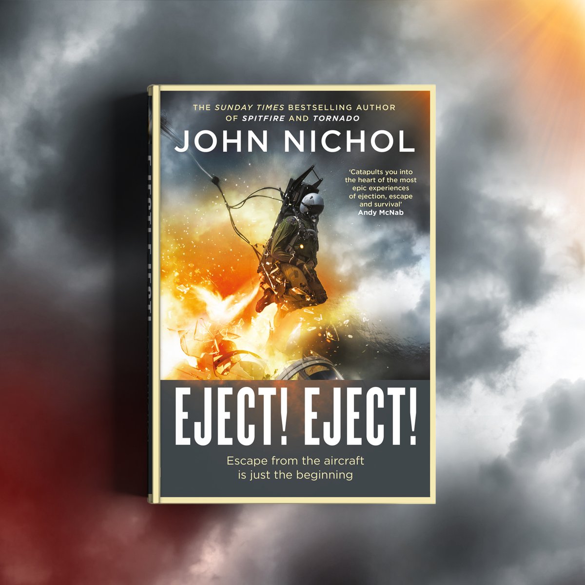 Simon & Schuster UK (@simonschusteruk) on Twitter photo This is the astonishing story of the life-saving invention, the ejection seat. Told through moving first-hand accounts by ejectees and their families including <a href="/JohnNicholRAF/">John Nichol ✈</a>'s own experience of pulling the handle, Eject! Eject! publishes 25 May >>
simonandschuster.co.uk/books/Eject!-E… This is the astonishing story of the life-saving invention, the ejection seat. Told through moving first-hand accounts by ejectees and their families including <a href="/JohnNicholRAF/">John Nichol ✈</a>'s own experience of pulling the handle, Eject! Eject! publishes 25 May >>
simonandschuster.co.uk/books/Eject!-E…