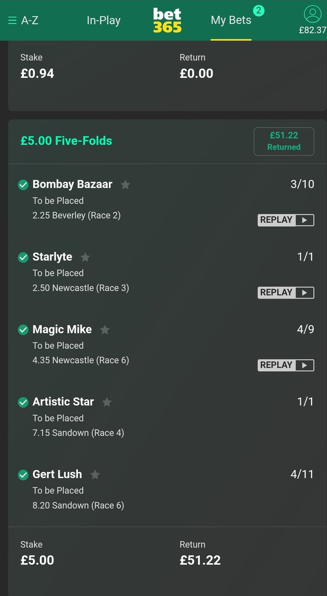 Sheadon9's tweet photo. @Lizard_bets Cheers mate 😊 https://t.co/P2qqcIji3E