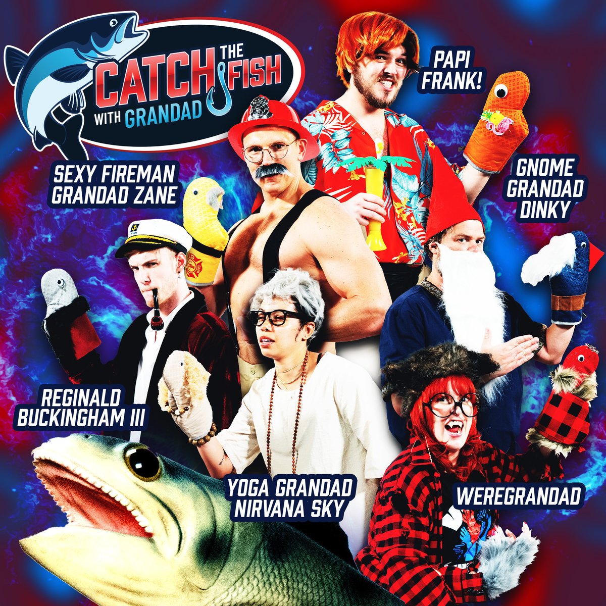 Rhett & Link on Twitter "Today is the first EVER Catch The Fish With Grandad tournament! Which