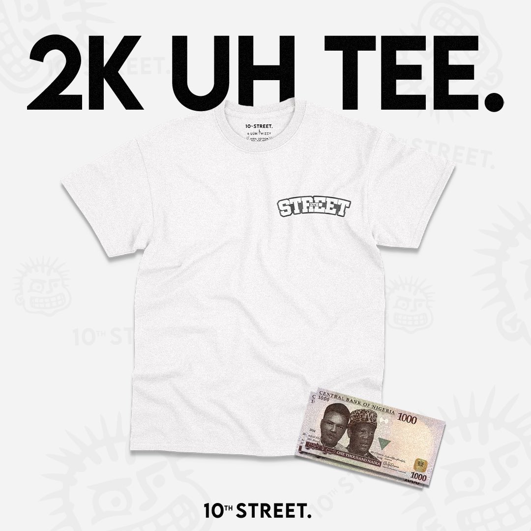 •2K A TEE
25 TEES // SITE ONLY.
MAY 18TH // 7:00PM
10THSTRT.COM