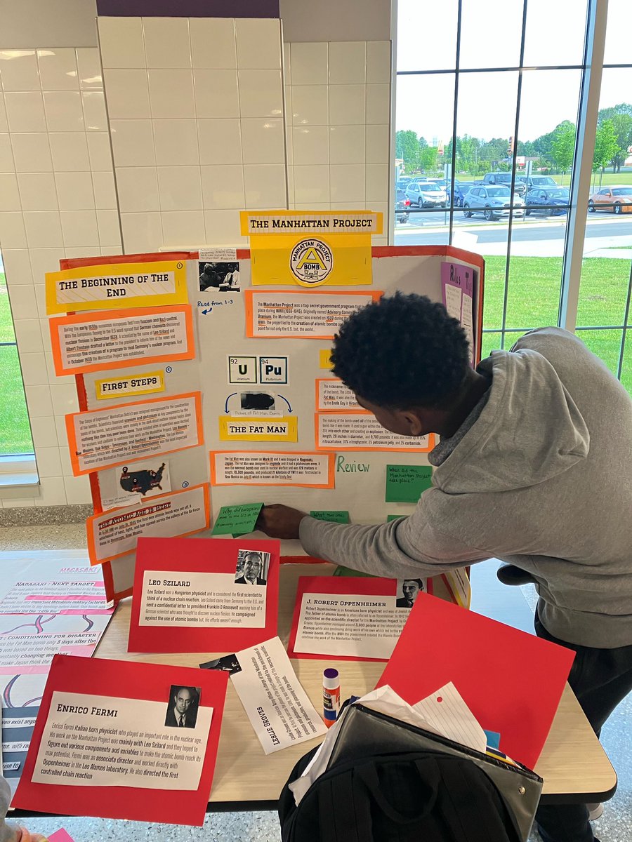 Once again Ms. Walton and our CBG team have provided an incredible experience for our kids! The Student projects and presentations on WW 2 topics were incredible! We are not completely back to where we were with these…but we are getting really close!