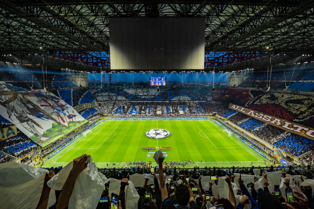marifcinter's tweet photo. Spettatori Inter-Milan: 75.567

Incasso lordo: 12.547.765

#InterMilan #UCL #ChampionsLeague https://t.co/KTNCdhUNI0