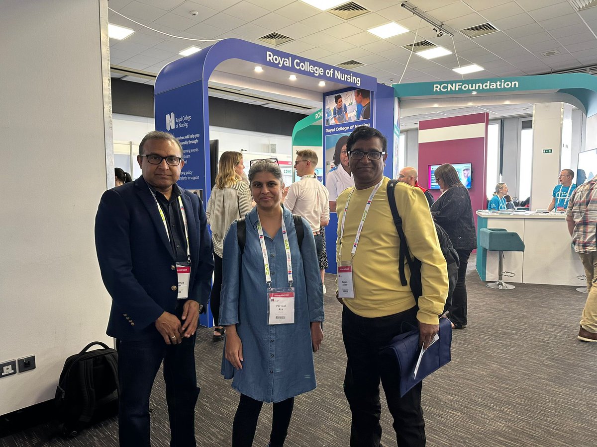 Team bpnma #rcn2023 #RCNCongress2023 <a href="/parveenazamali/">Prof Parveen Ali</a>