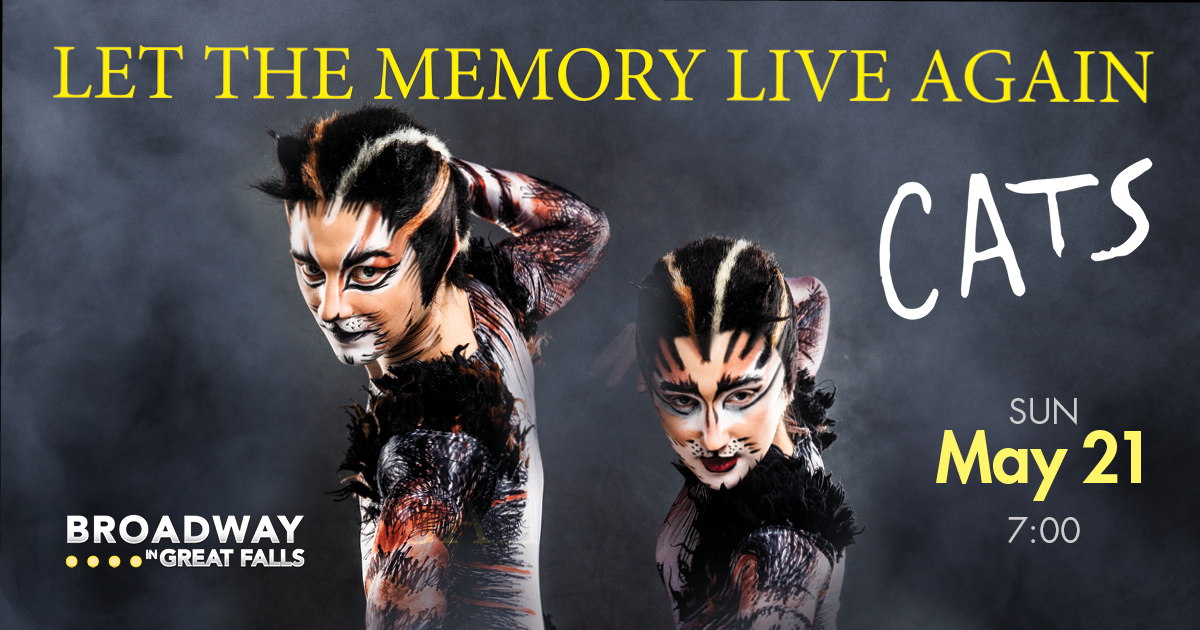 gfsymphony's tweet photo. The wait is ALMOST over! CATS is coming to the Mansfield Theater this coming Sunday, May 21 at 7pm.
TICKETS: https://t.co/Saxkimvdhr

https://t.co/MtMAKBjFDb https://t.co/2tCW15nXkm