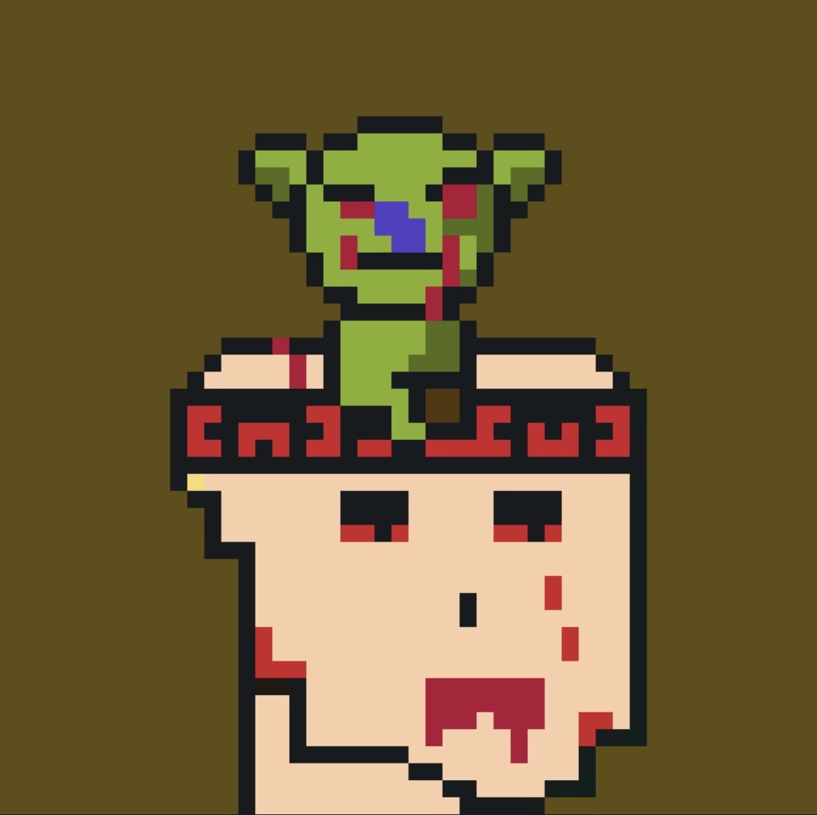 CryptoBaboos's tweet image. I bought FreakPunkys #20 💎