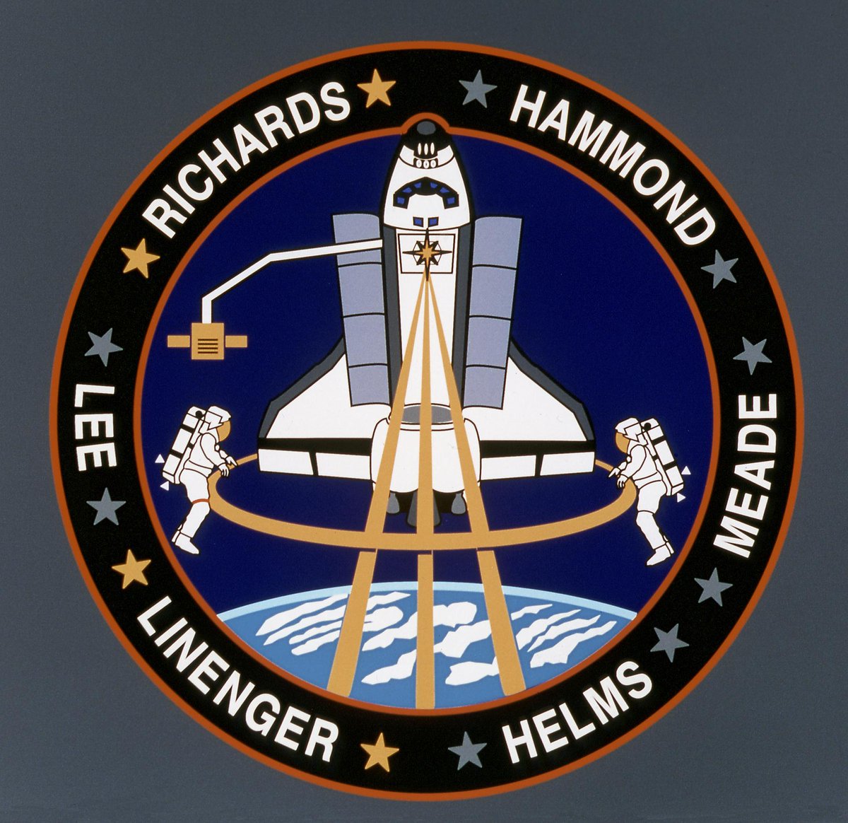 imagesNASA's tweet photo. 20 July 1994 — Space Shuttle Projects
––––––––––––––
The STS-64 patch depicts the Space Shuttle Discovery in a payload-bay-to-Earth attitude…
––––––––––––––
https://t.co/t0KR0VFwQC https://t.co/rdhcV8uhxT