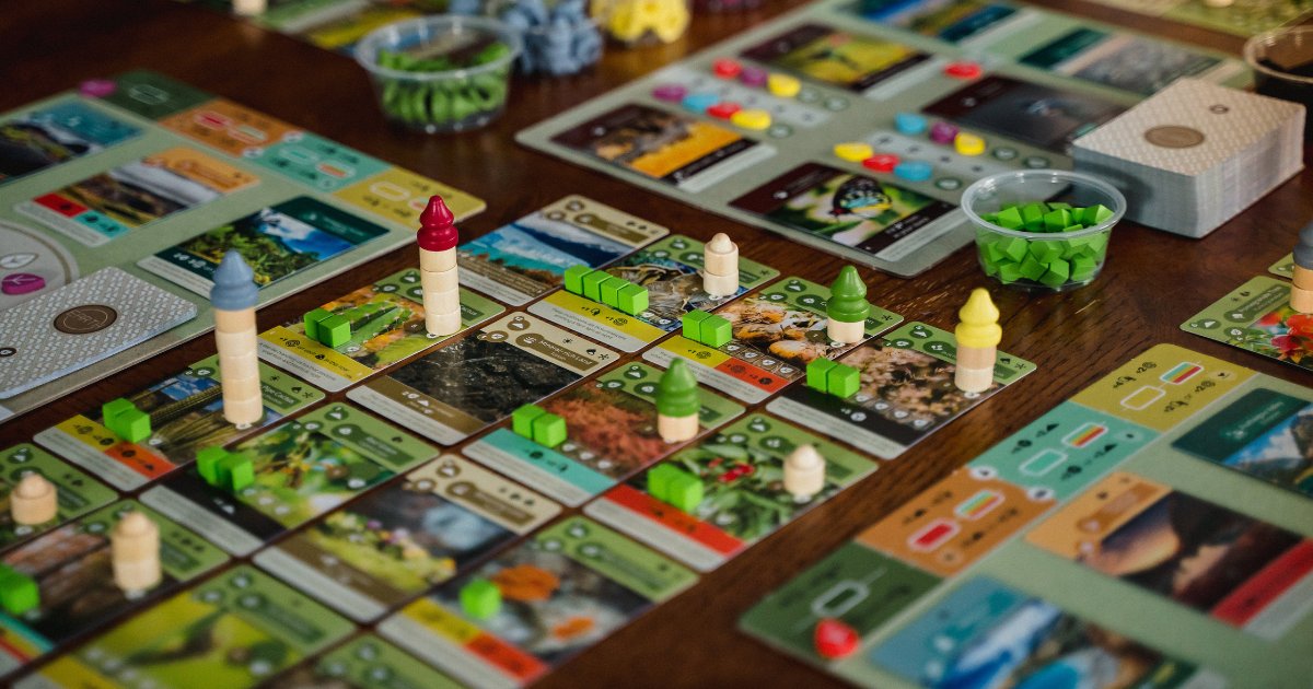 Insideupgames's tweet photo. Wow! Earth was among the 3 most-played games during April, according to tracked plays on BoardGameGeek.

We're so excited about how many gamers have had a chance to discover Earth's flora, fauna, and tableau-building. 🌎 Thank you for playing!

https://t.co/EW96scte1W https://t.co/N1gakRDTOT