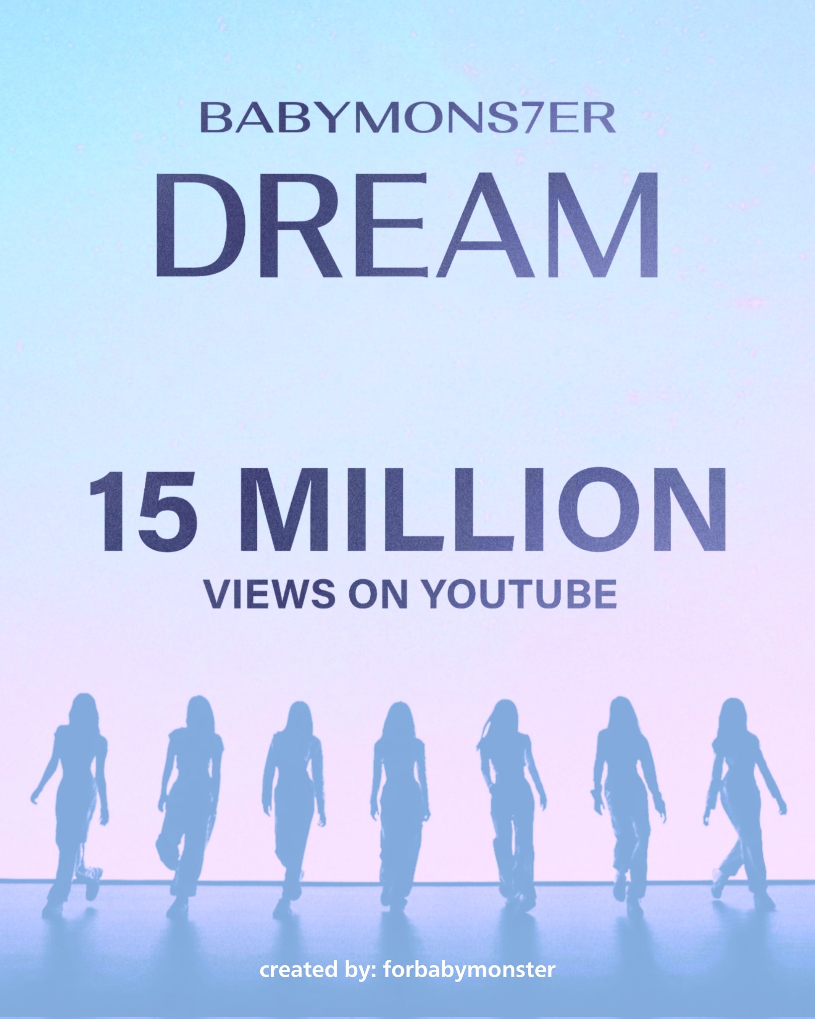 for BABYMONSTER on Twitter "BABYMONSTER's DREAM (PREDEBUT SONG) has