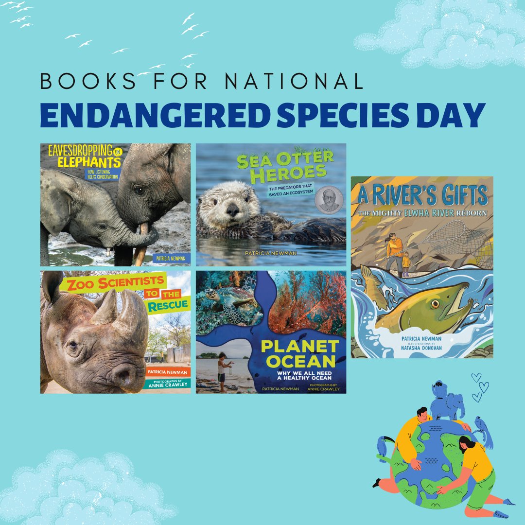 Friday is #EndangeredSpeciesDay. Help kids/teens DISCOVER HOW these animals help the #environment + WHY they're worth saving! 🔗bit.ly/2NmjSwk #EarthDayEveryDay @EastWestLit @CarolCHinz #homeschool #nature #KidsLoveNonfiction @ncte @SustainRT @SteamTeamBooks #bookposse