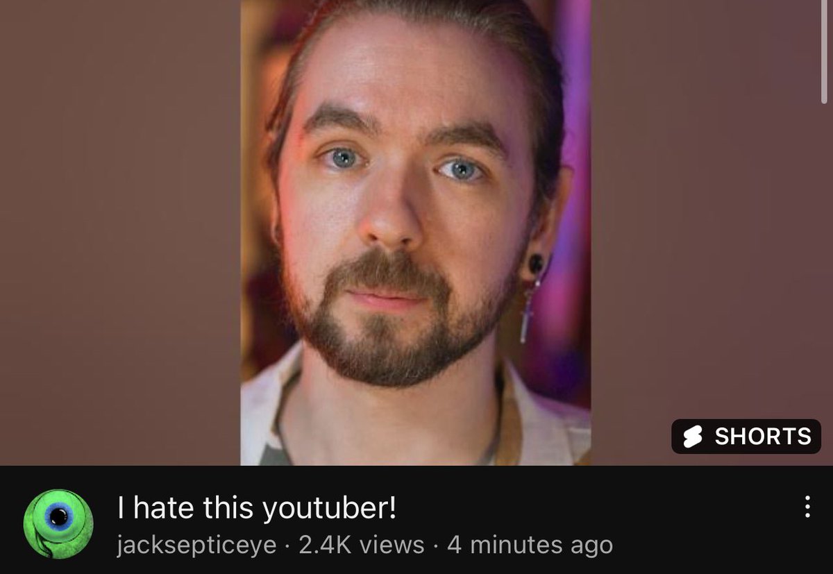 Spedicey News 🌼 on Twitter "Jacksepticeye uploaded a new YouTube short