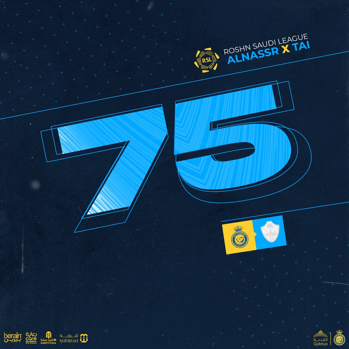 AlNassrFC_EN's tweet photo. 🕘 || 75’
@AlNassrFC 1:0 #AlTaiFC https://t.co/VoNVuDtpnF