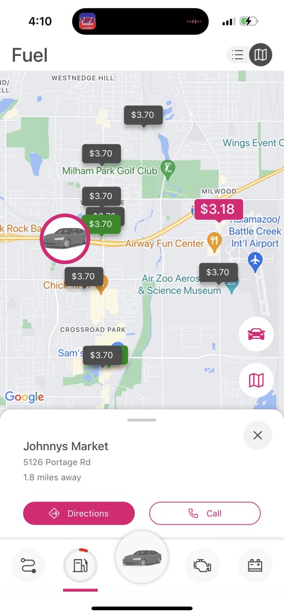MaJontaCook's tweet photo. About to save 52¢ per gallon, thx #syncupdrive https://t.co/sCdg4UU9Mr