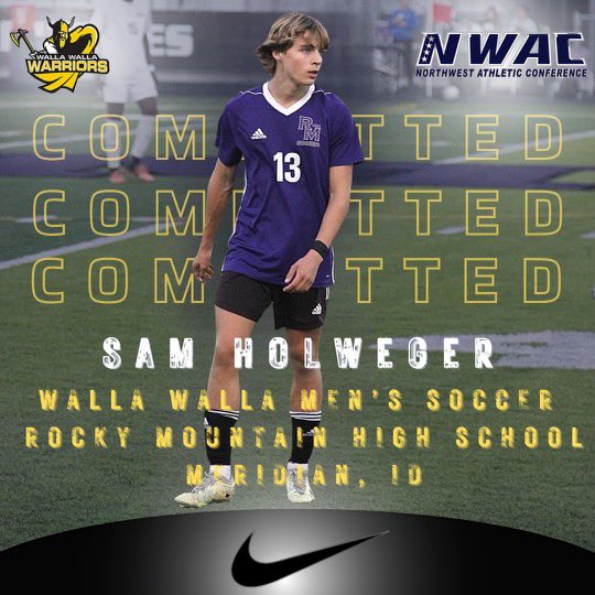 MSOC_WWCC's tweet photo. We are excited to welcome Sam Holweger to the Warrior family! Sam joins us from Meridian, Idaho and played his high school soccer for Rocky Mountain where he earned SIC 2nd team in 2022. He plays his club soccer for @BTimbersThorns 

Welcome to the Warrior family Sam! https://t.co/Pk7hE2Q5L5