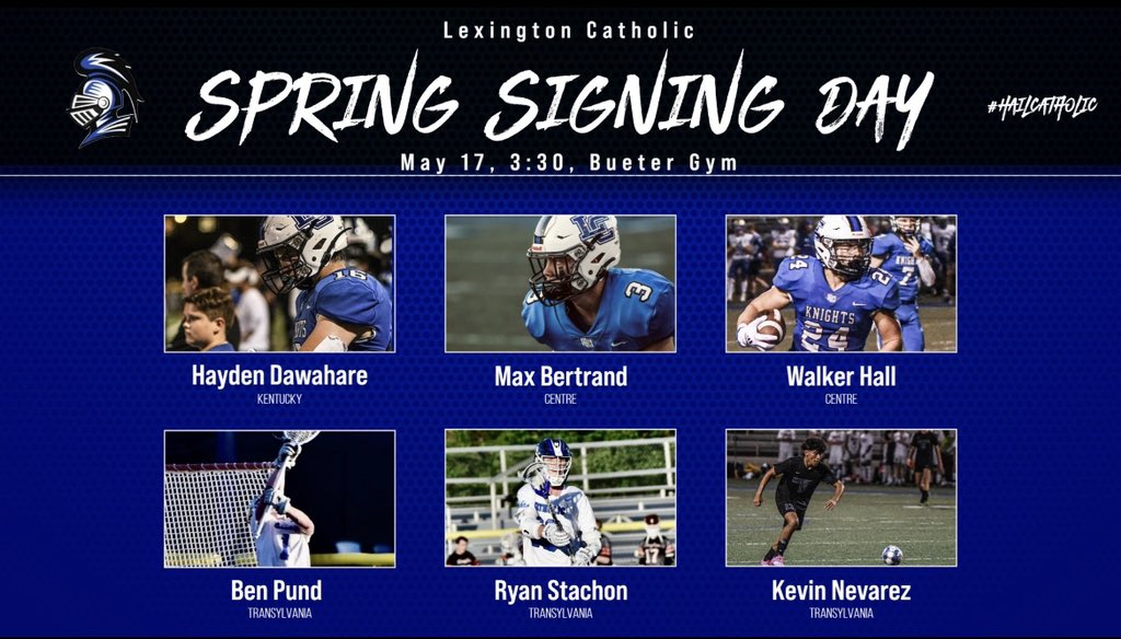 3:30 @ Lexington Catholic
All are welcome!