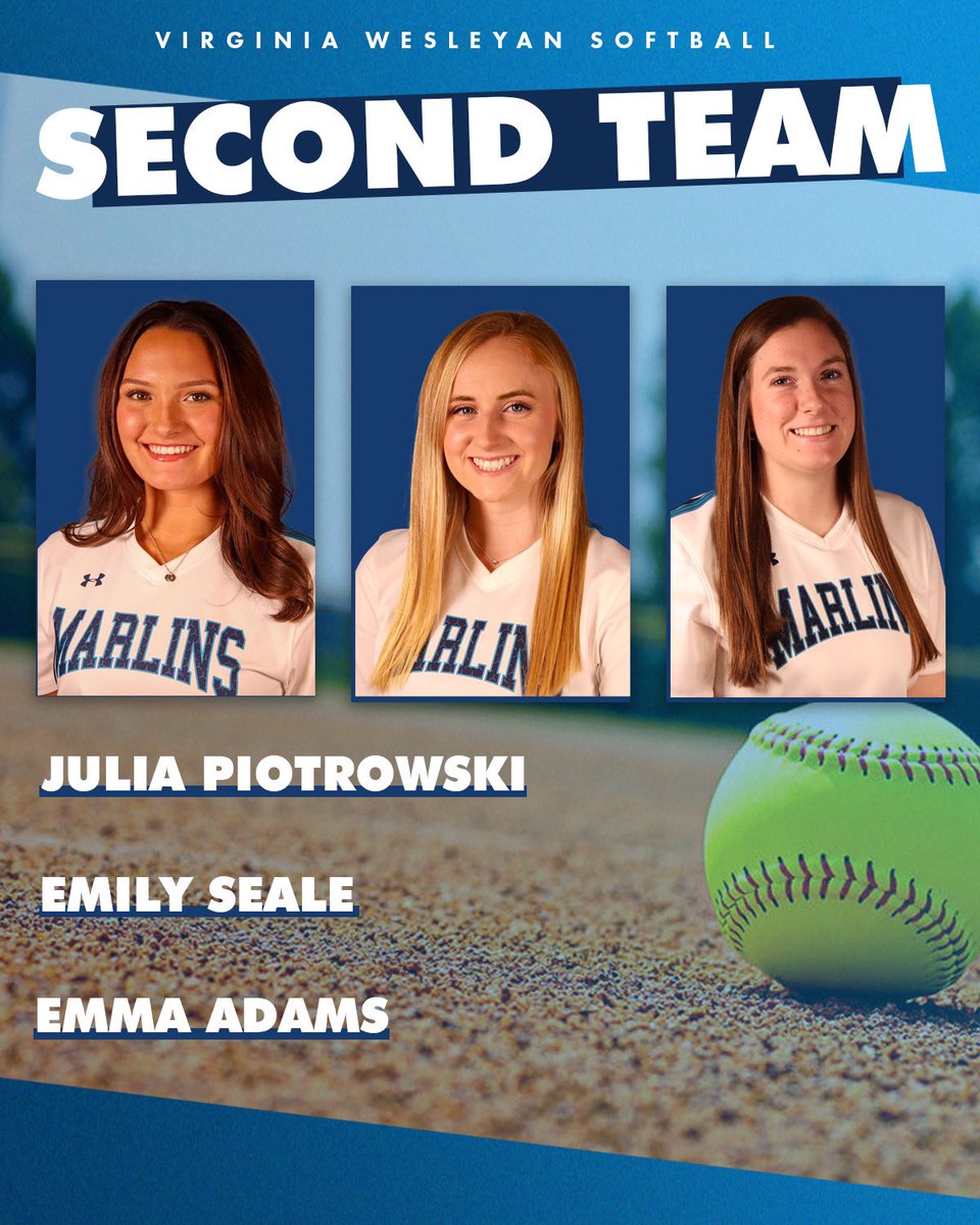 marlinsathletic's tweet photo. All-Conference

Virginia Wesleyan had a league-high eight All-Conference honors! Congratulations Marlins! @VWUSOFTBALL 

#AllConference // #MarlinNation // #OutLove https://t.co/KXRRlmiT5Z