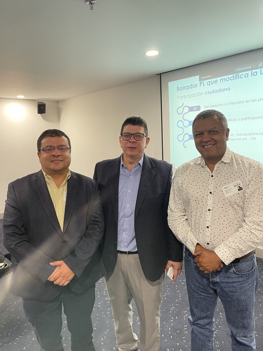 CeeraColombia's tweet photo. Hoy @CeeraColombia participó en el Taller de @MinAmbienteCo y @ANLA_Col del proyecto de ley que moderniza el #SINA y modifica la Ley 99.

Las #PCHs como #FNCER son aliadas de la #TEJ y del Desarrollo Sostenible de la mano con las comunidades y de la gestión ambiental territorial. https://t.co/qNRvNbkHRN