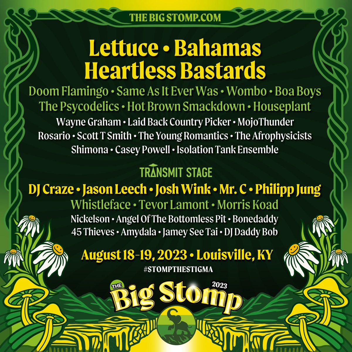 heartlessbstrds's tweet photo. We’re going to Louisville this August for @TheBigStompFest - a music festival that breaks down barriers &amp; aims to rally the community to champion mental health so that people no longer have to suffer in silence 🖤 Get tickets now at https://t.co/iYNh3qgo6h. #stompthestigma 🐘 https://t.co/72l5HpaDZn