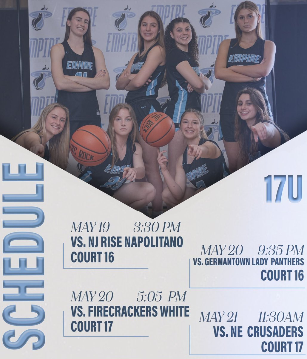 17U Schedule @ AC 🔥