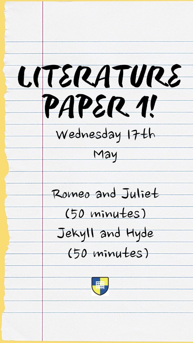 🤞🍀 @HeanorGateSA Year 11, you’ve worked your socks off 🧦 We couldn’t ask anything more of you. Now it’s time to shine! 🌟 Wishing you all the very best of luck tomorrow in your Literature exam! We’re so proud of you  #TeamHeanor #TeamEnglish