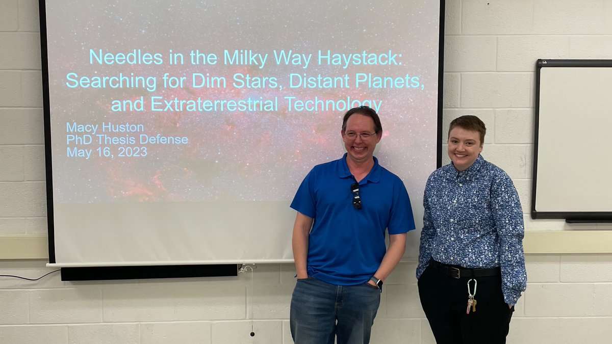 Congratulations to Dr. Macy Huston on their successful thesis defense!

They will be joining UB Berkeley Astronomy as a postdoc in Jessica Lu’s group in the fall.