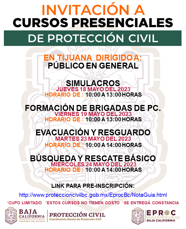 Protección Civil BC tweet media