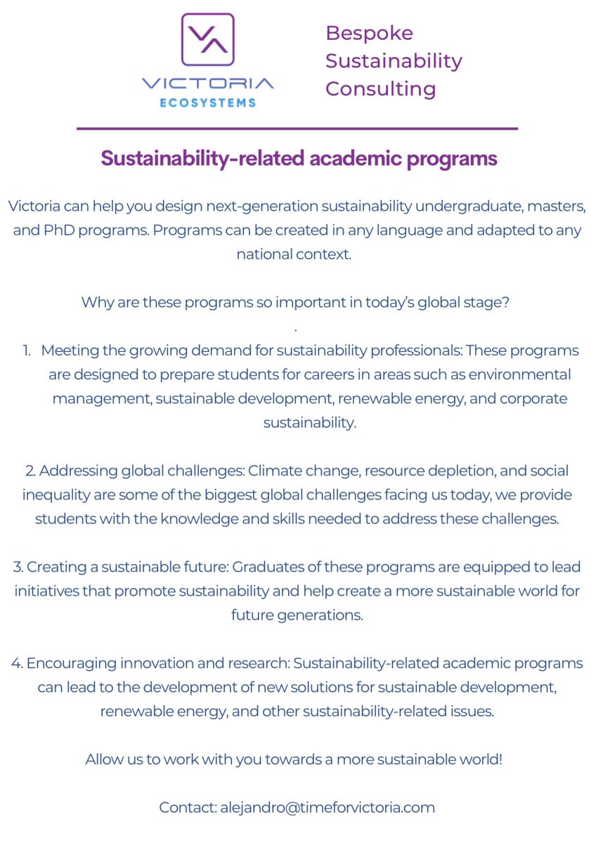 Victoria Ecosystems tweet media